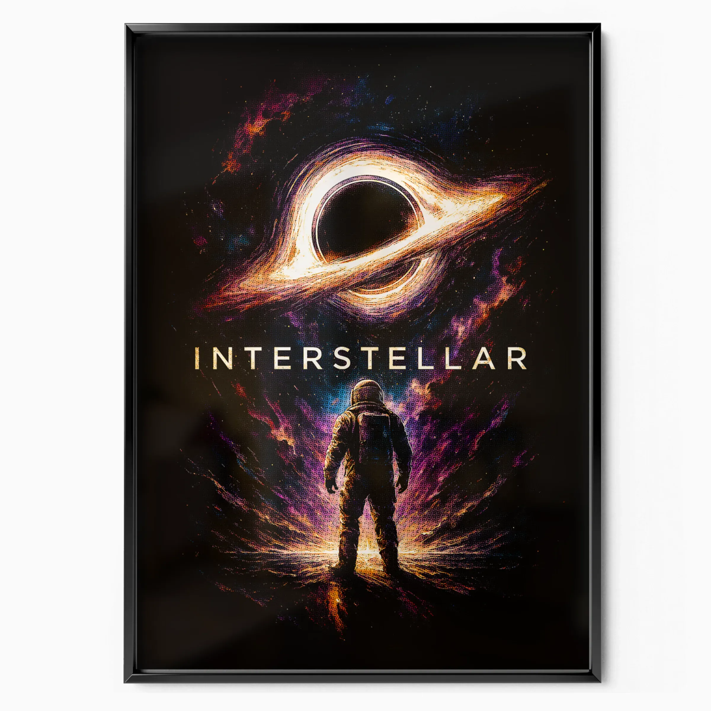 Interstellar Poster - Black Hole poster, museum grade matte print