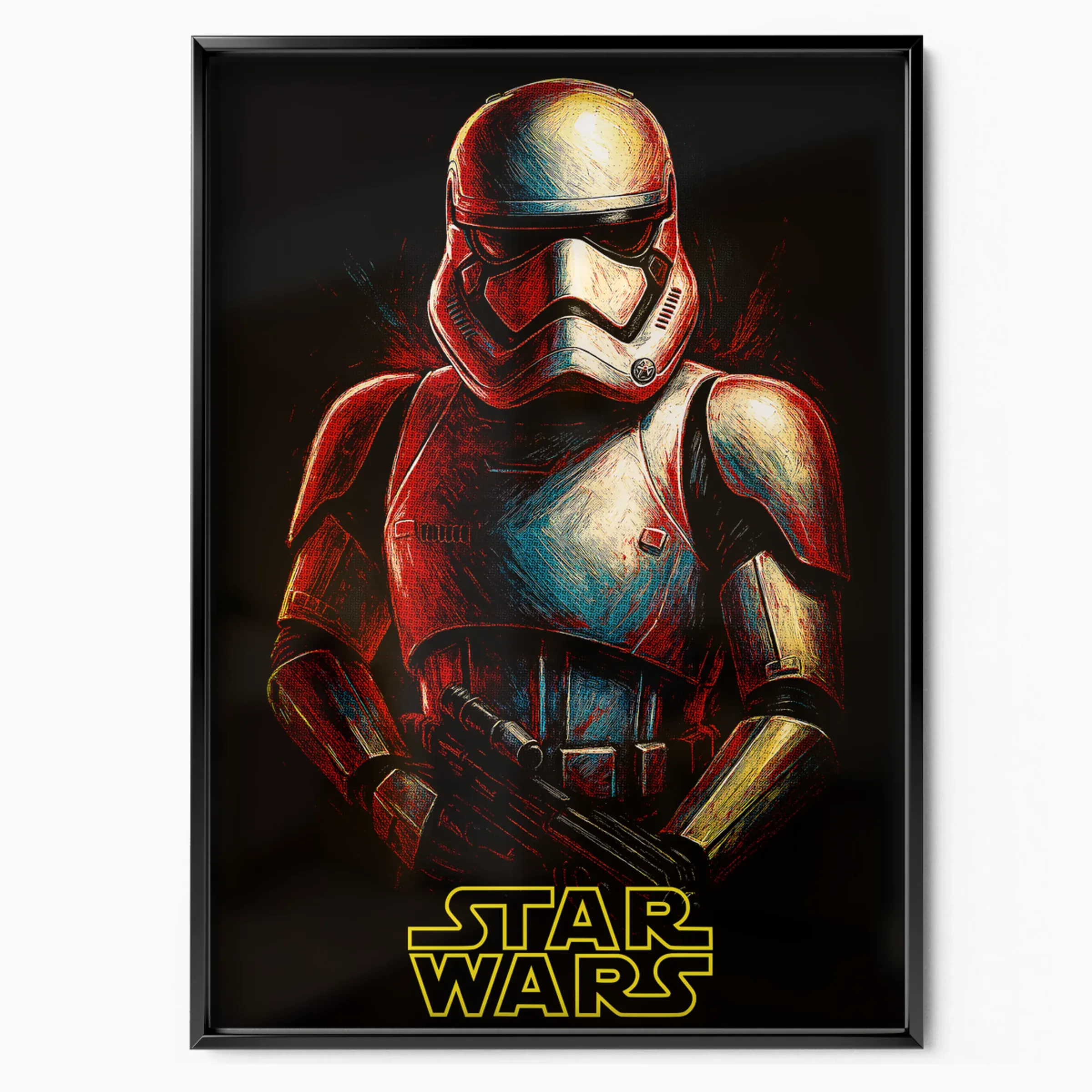 Star Wars Poster - Stormtrooper Empire poster, museum grade matte print