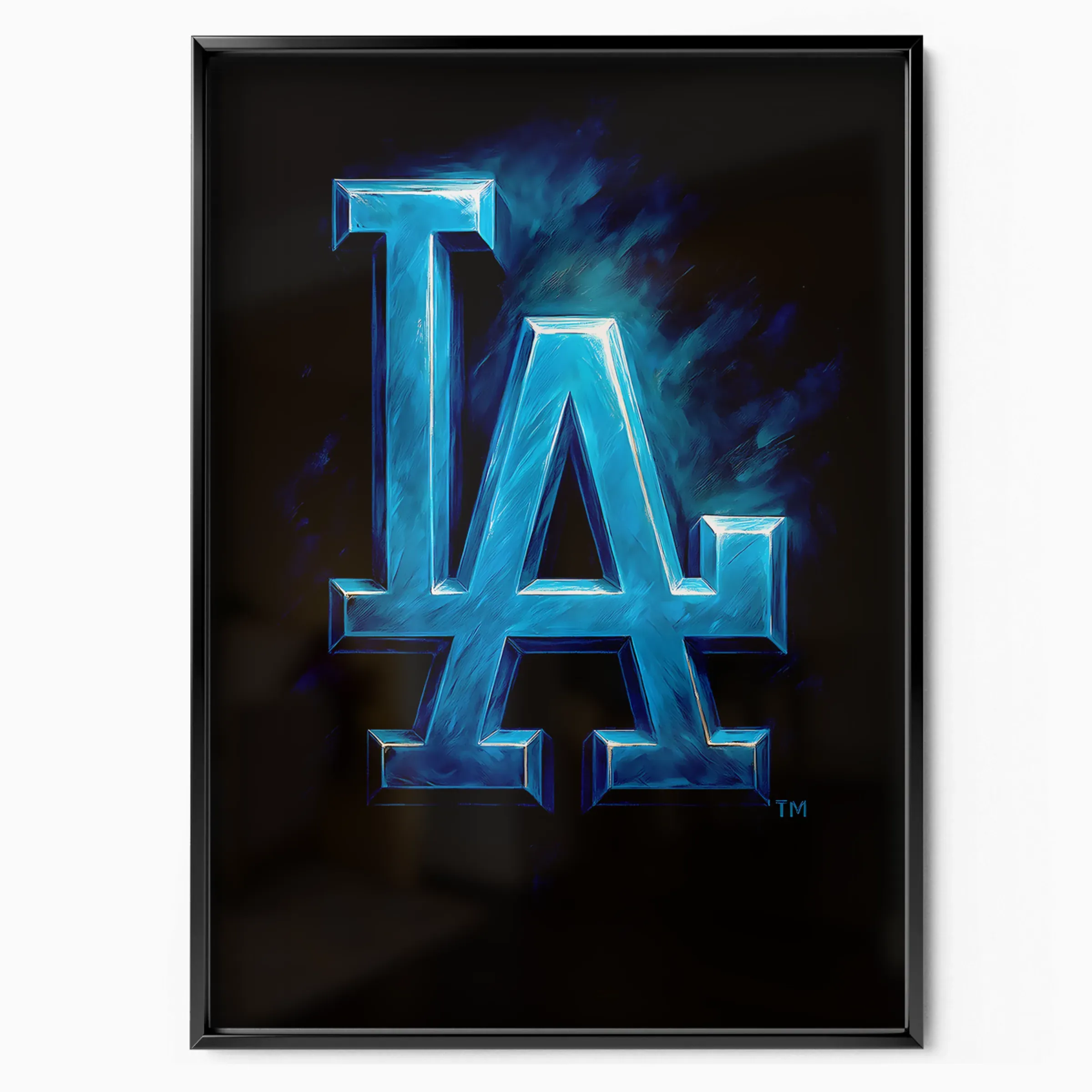 Los Angeles Dodgers Poster - LA Logo poster