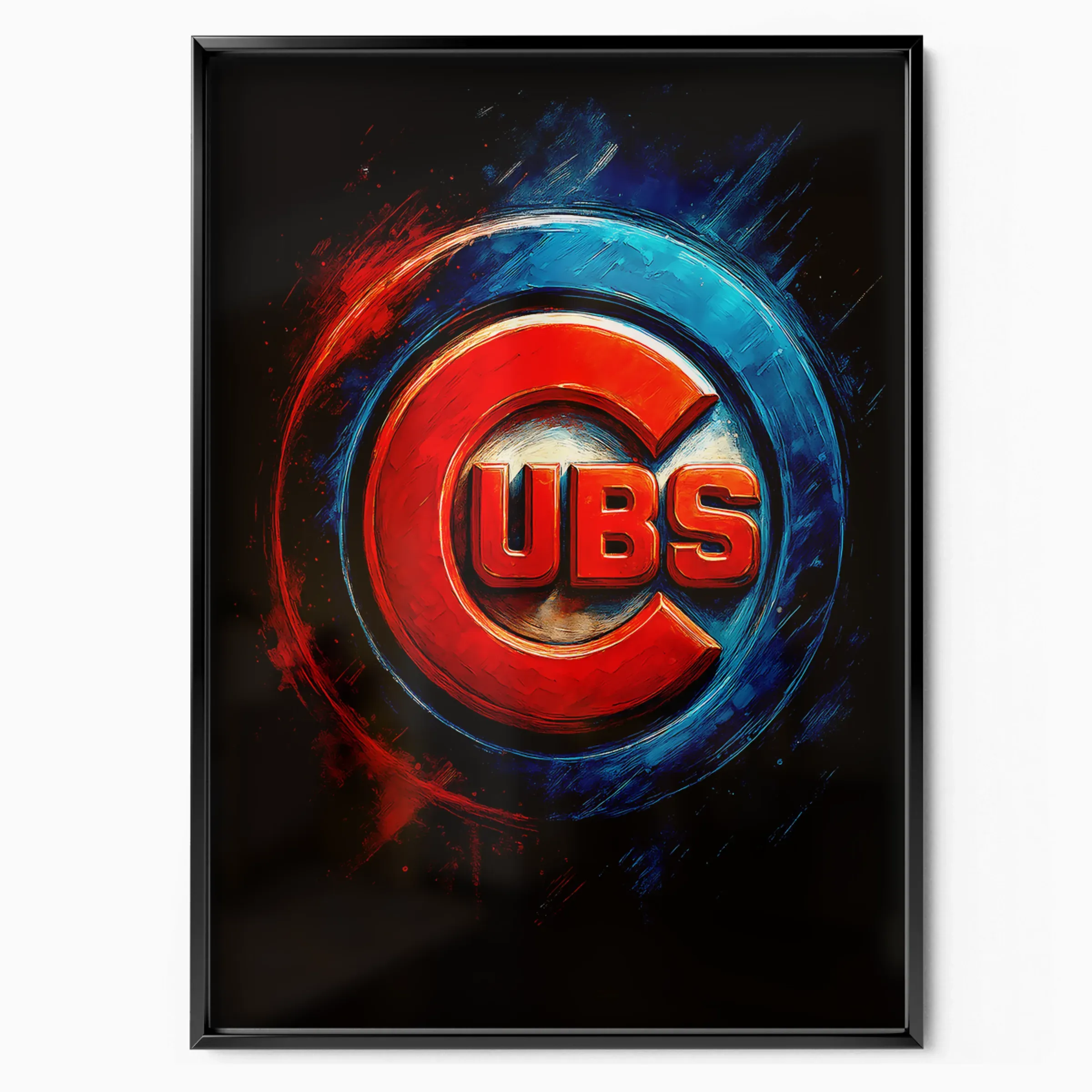 Chicago Cubs Poster - Bullseye poster
