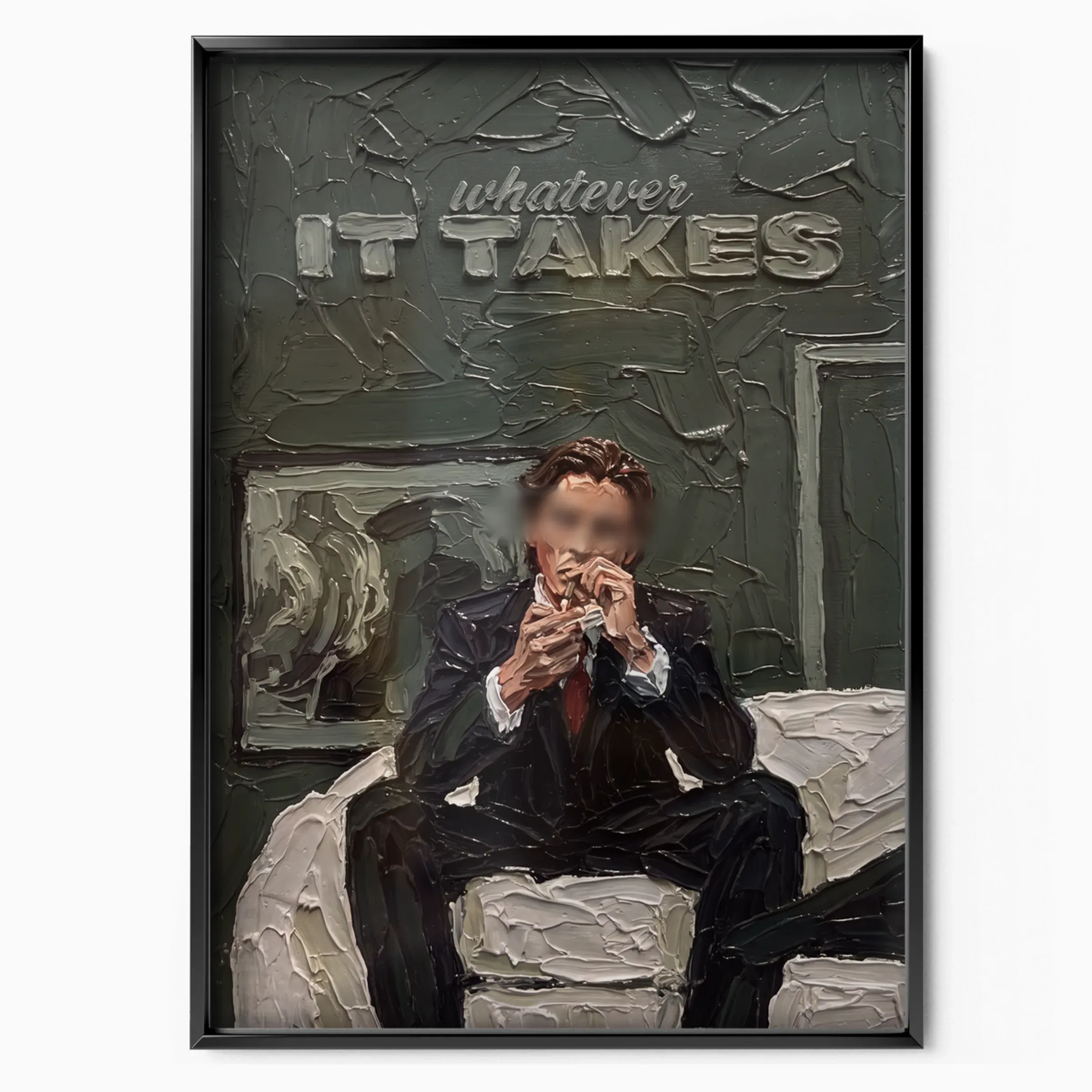 Business Poster - Whatever It Takes poster, museum grade matte print