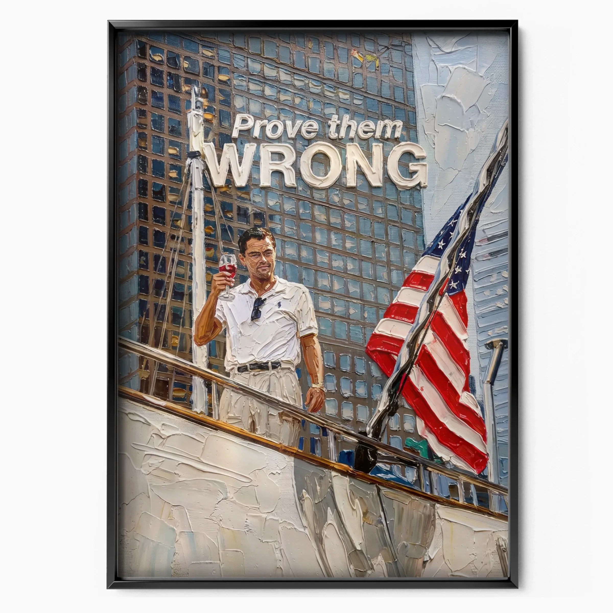 Business Poster - Prove Them Wrong poster, museum grade matte print