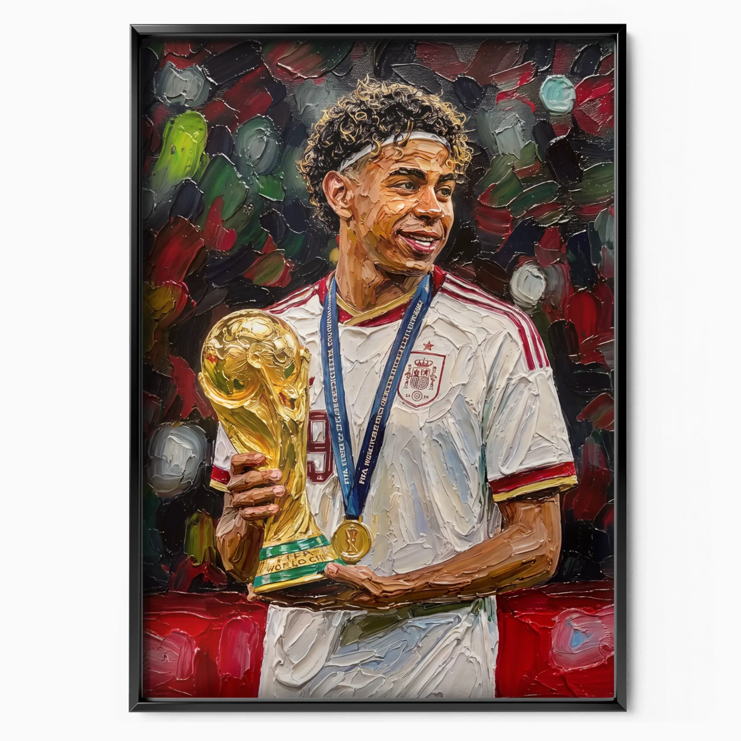 Lamine Yamal Poster - World Cup poster, museum grade matte print