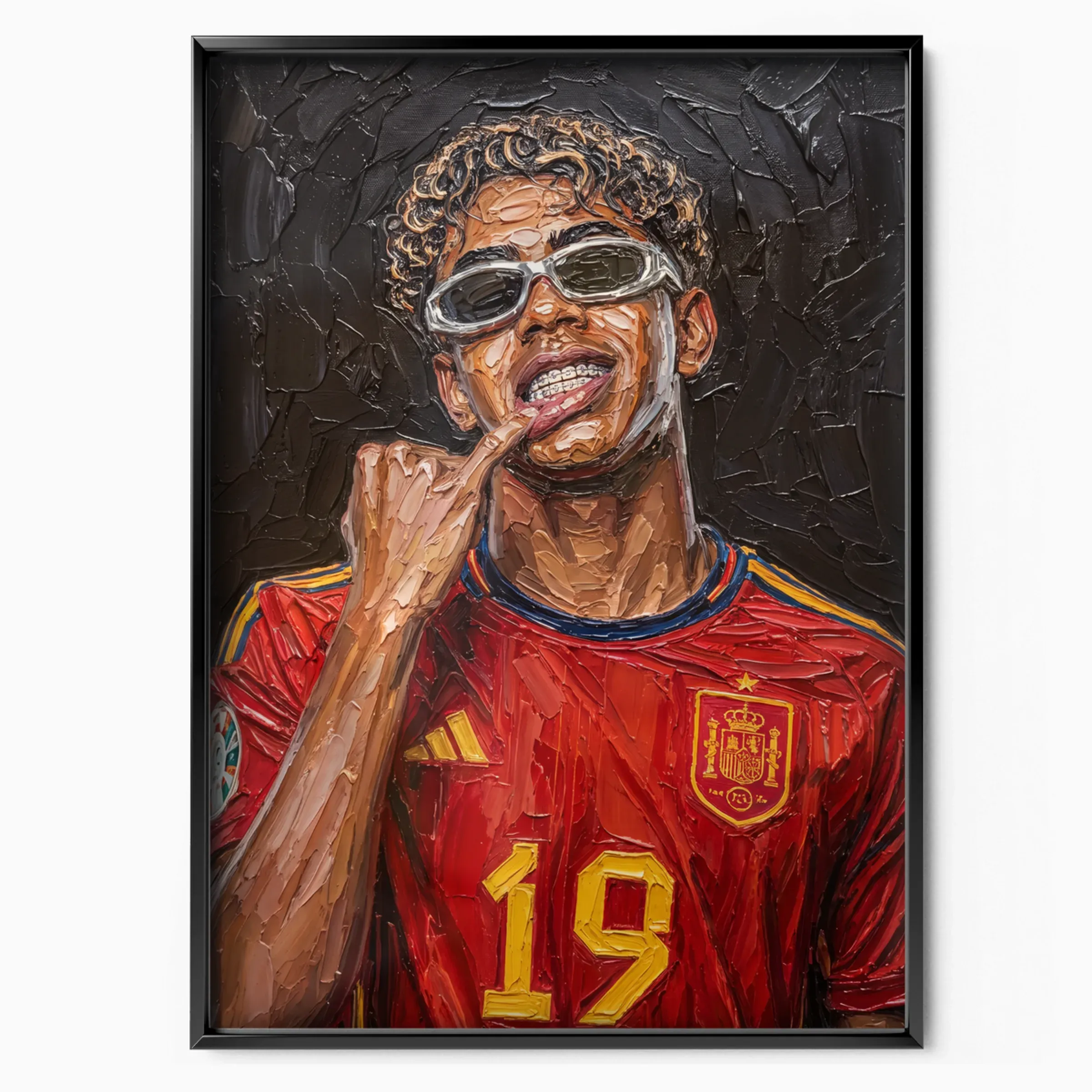 Lamine Yamal Poster - Spain 19 poster, museum grade matte print